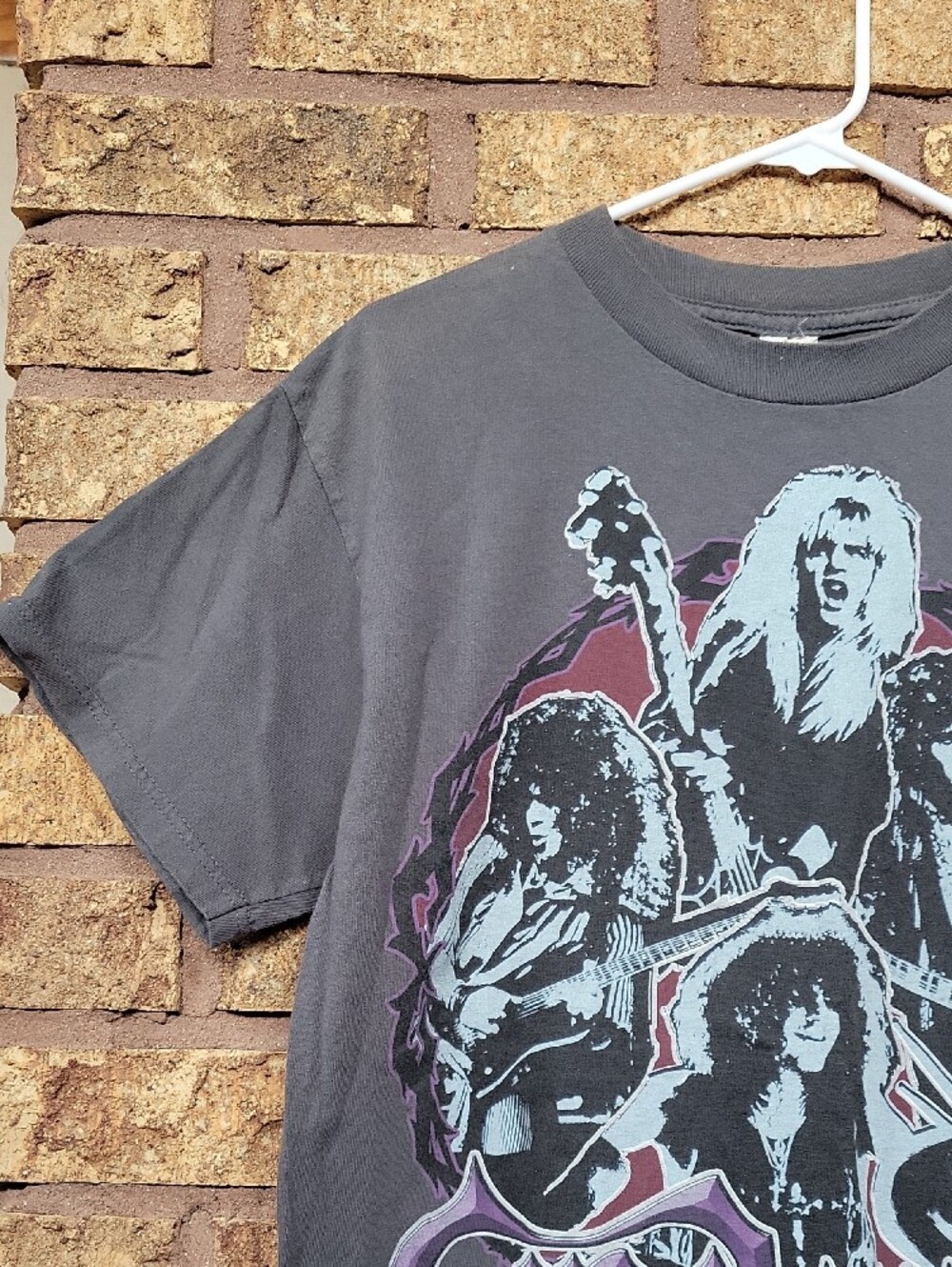 Cinderella Night Songs 1986 Tour Graphic Tee Size Medium 100% Cotton Casual - Picture 4 of 9